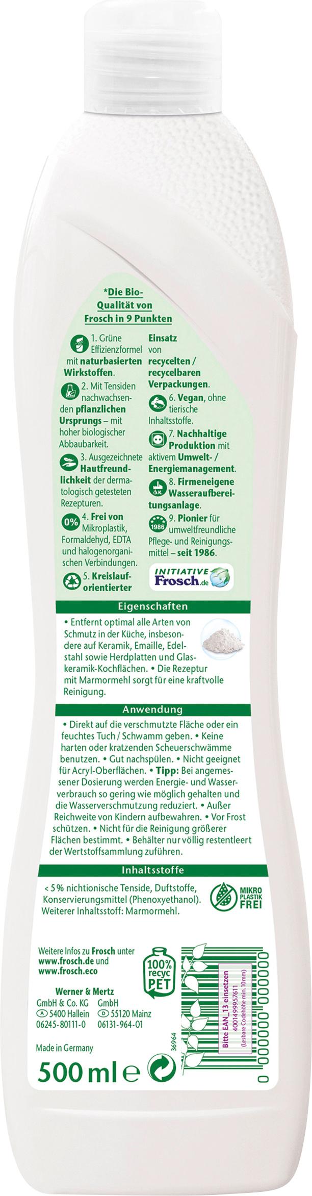 Produktbild Frosch Classic Scheuermilch 2 von 5