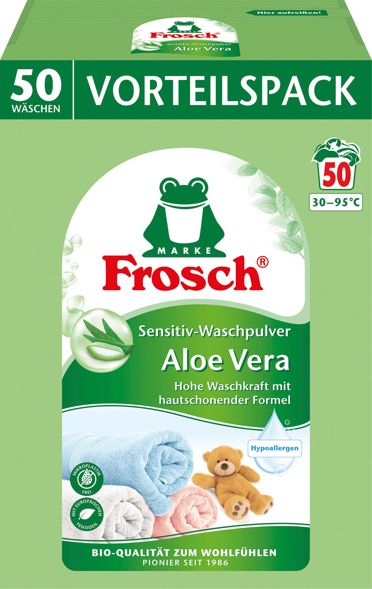 Frosch Aloe Vera Sensitiv Waschpulver