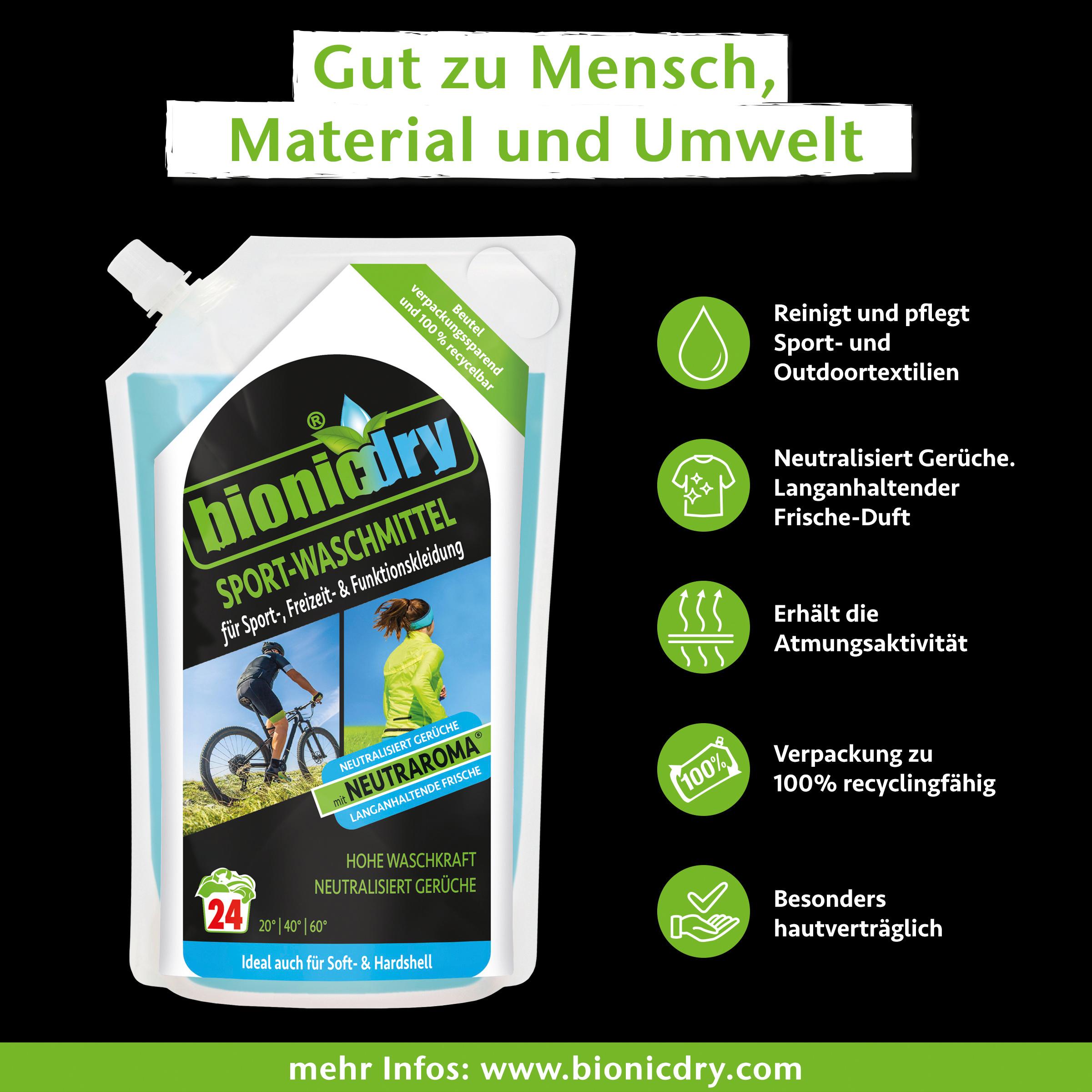 Produktbild Bionicdry Sport-Waschmittel 960ml 2 von 2