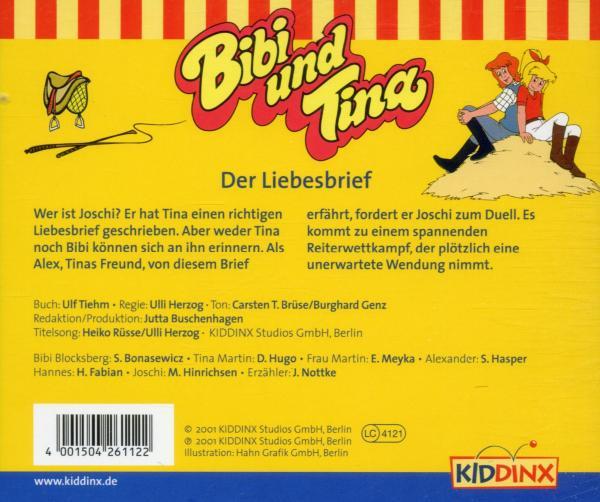 Produktbild Folge 12: Der Liebesbrief Bibi Und Tina 3 von 3
