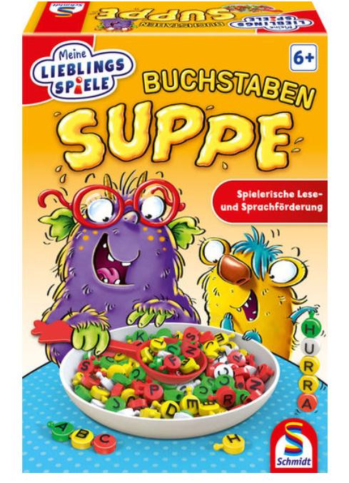 Schmidt Spiele - Buchstabensuppe, Kinderspiel 40533