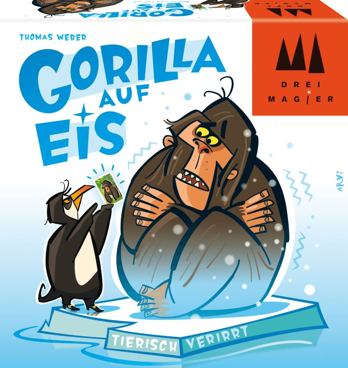 Drei Magier: Gorilla auf Eis, Kartenspiel