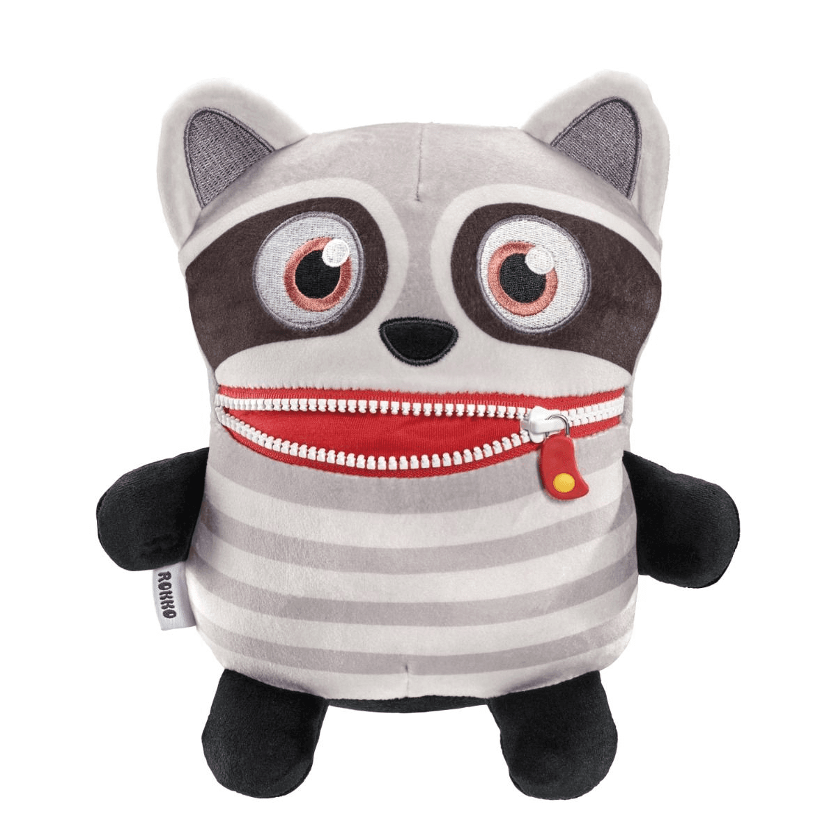 Schmidt Spiele - Sorgenfresser - Boogie Woogies Rokko Plüschfigur 20 cm – Kuscheltier zum Trösten und Liebhaben