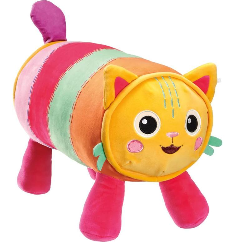 Schmidt Spiele - Gabby's Dollhouse: Kuschelkatze, 41 cm, Squishy Plüsch