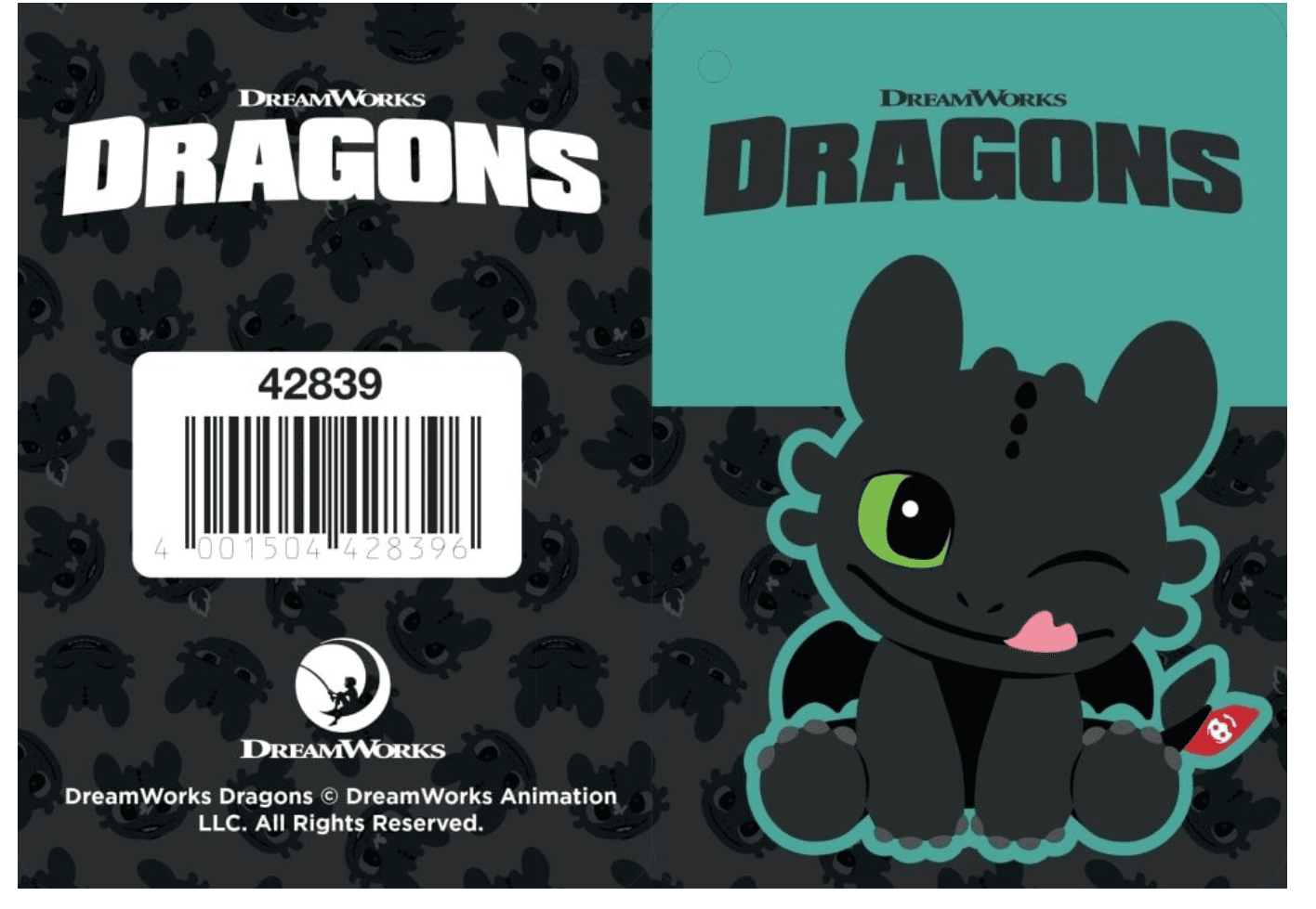 Produktbild Schmidt Spiele - DRAGONS: Ohnezahn, glücklich, 18 cm, Plüsch 3 von 4