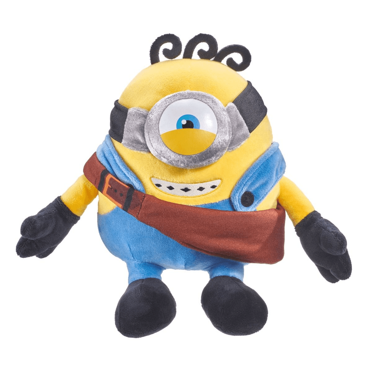 Schmidt Spiele - Minions Plüschfigur James 25 cm – Kuscheltier aus Minions & Monster Film, weich & detailgetreu