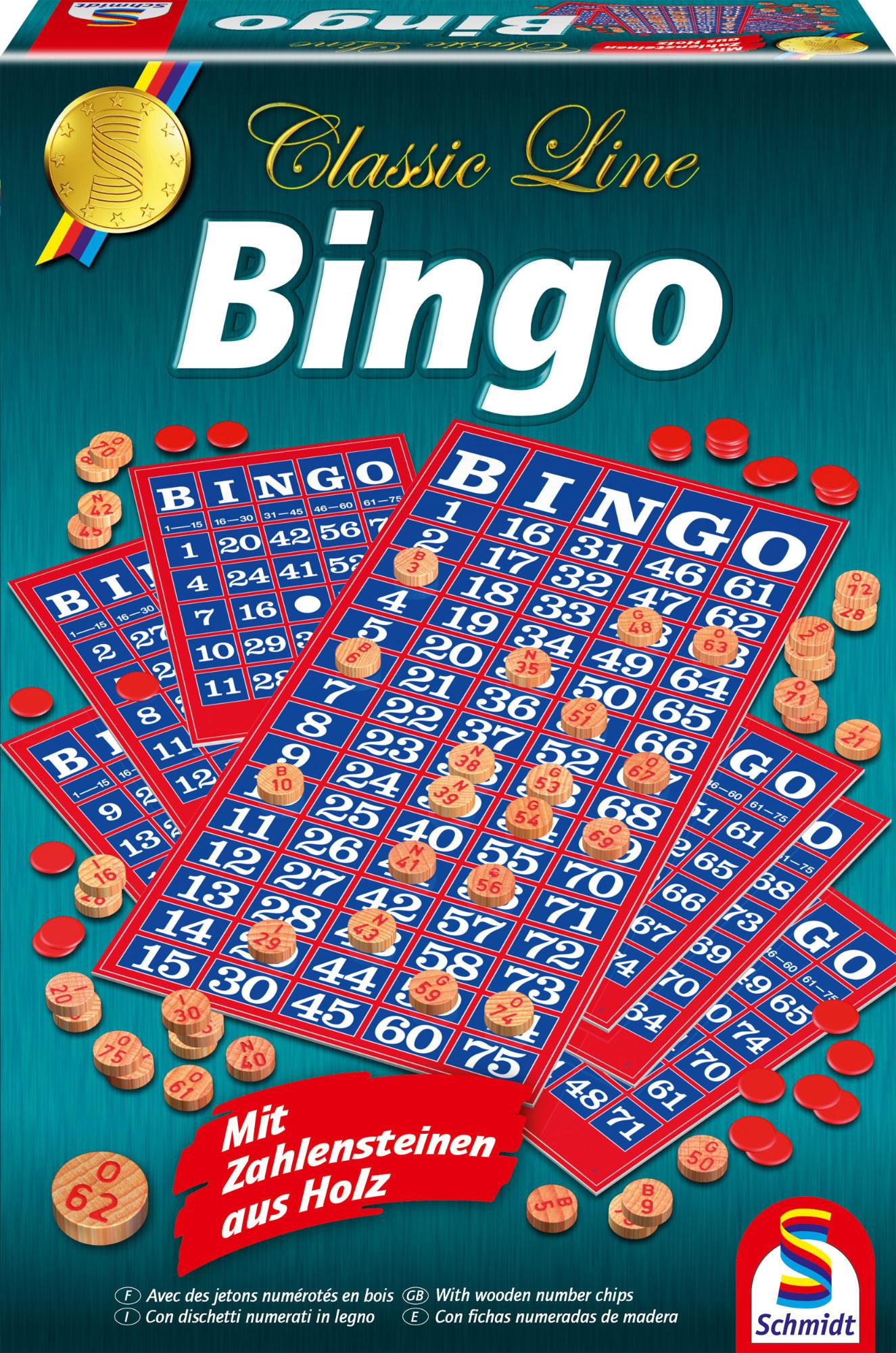 Schmidt Spiele Classic Line Classic Line, Bingo 49089