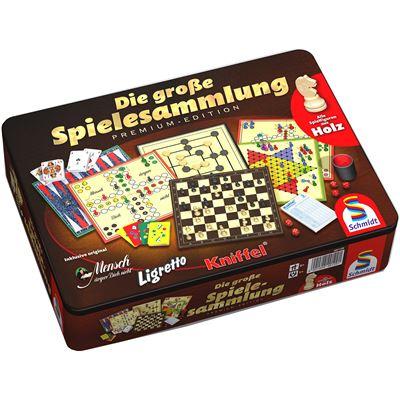 Schmidt Spiele - Spielesammlungen - Die große Spielesammlung, Metalldose.