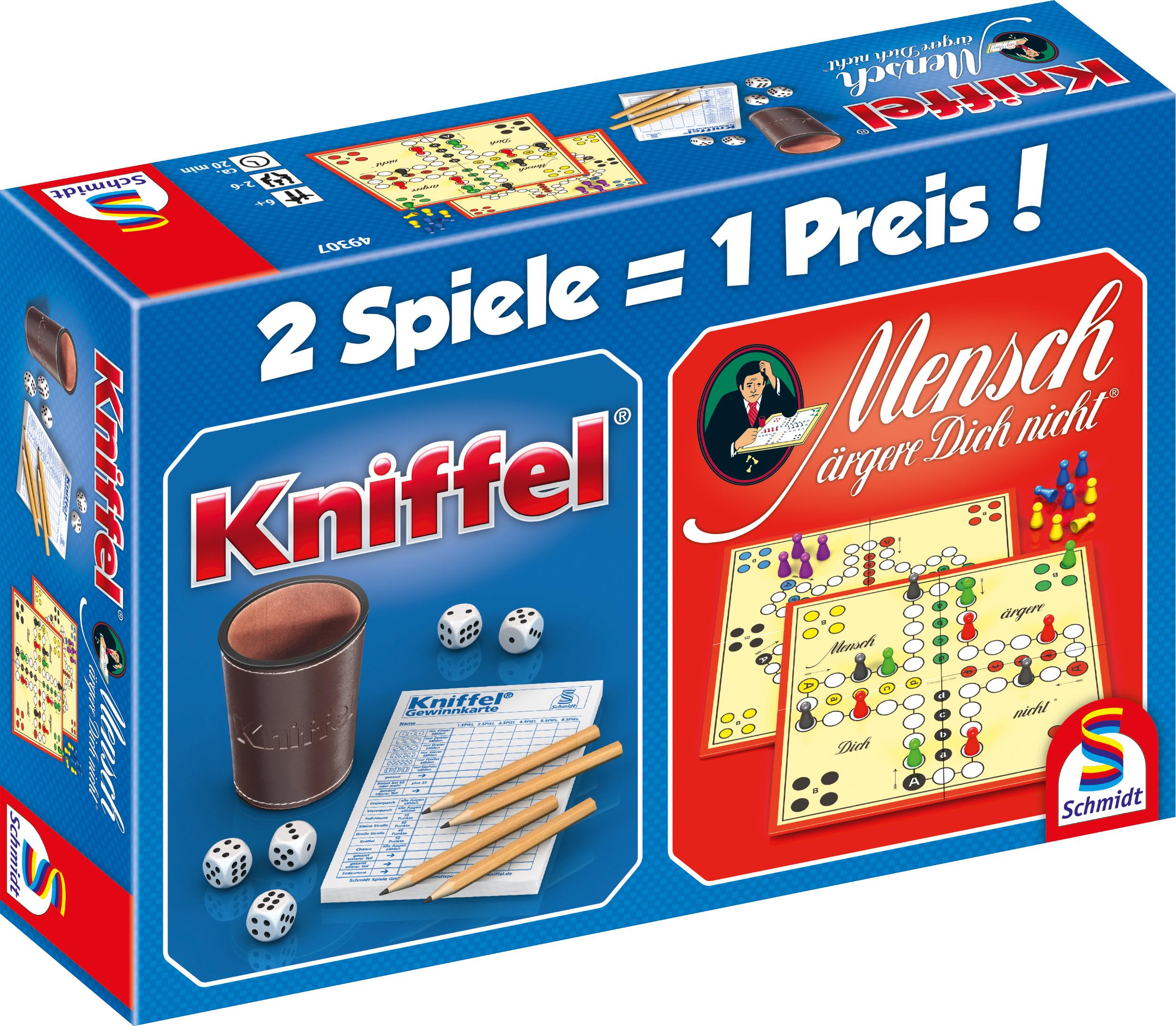 Schmidt Spiele - Mensch ärgere Dich nicht®/Kniffel® Kombi