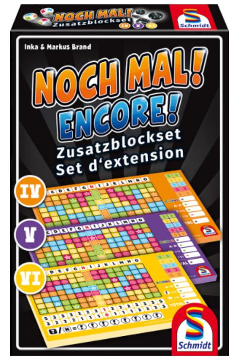 Schmidt Spiele - Noch Mal! – Zusatzblöcke (Nr. IV, V, VI)