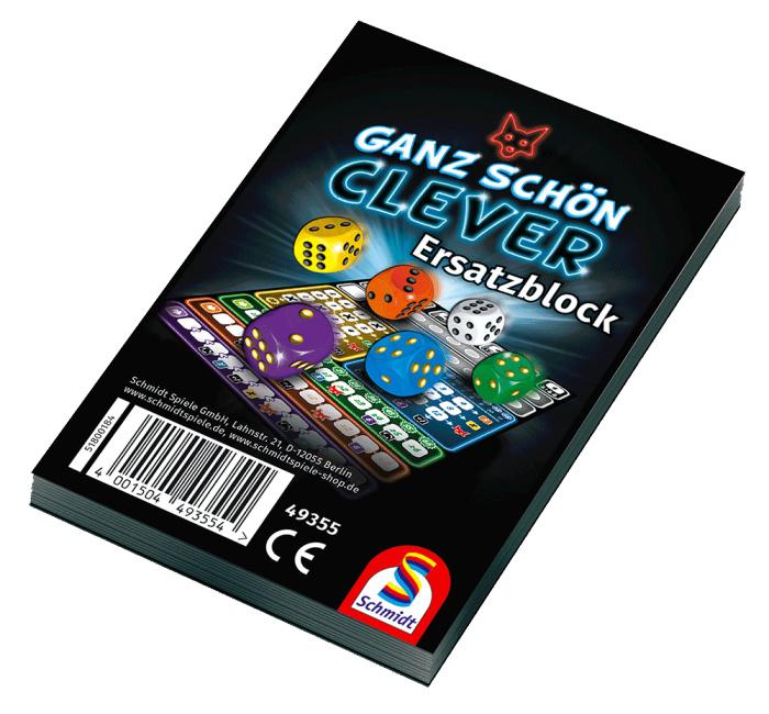Schmidt Spiele - Ganz schön clever! Ersatzblock