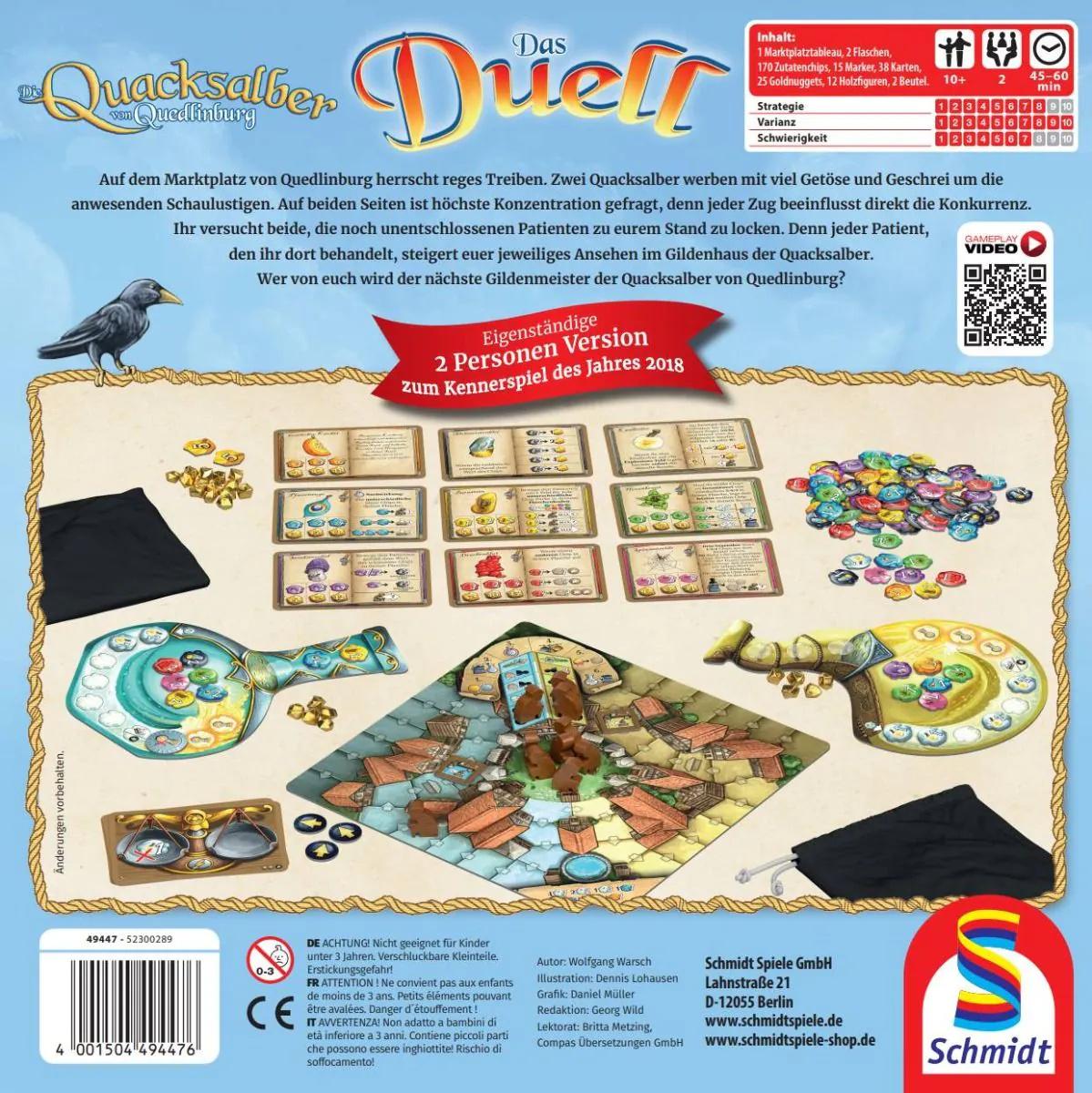 Produktbild Schmidt Spiele - Die Quacksalber von Quedlinburg – Das Duell 3 von 3