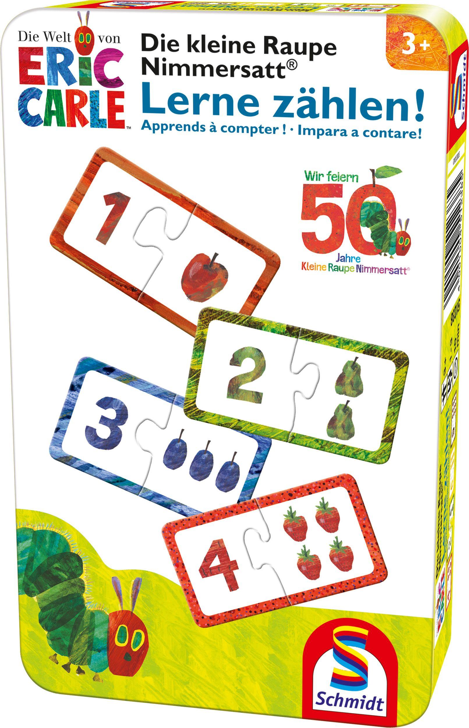 Schmidt Spiele - Die kleine Raupe Nimmersatt - Lerne zählen!