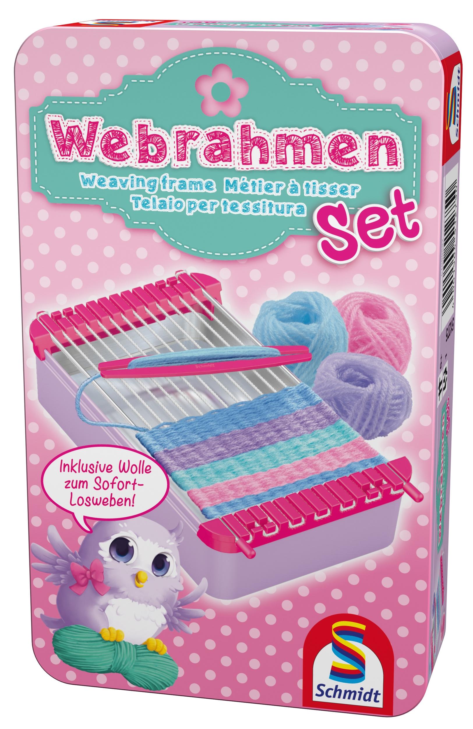 Produktbild Schmidt Spiele - Kreativ Kiste - Webrahmen Set 2 von 5