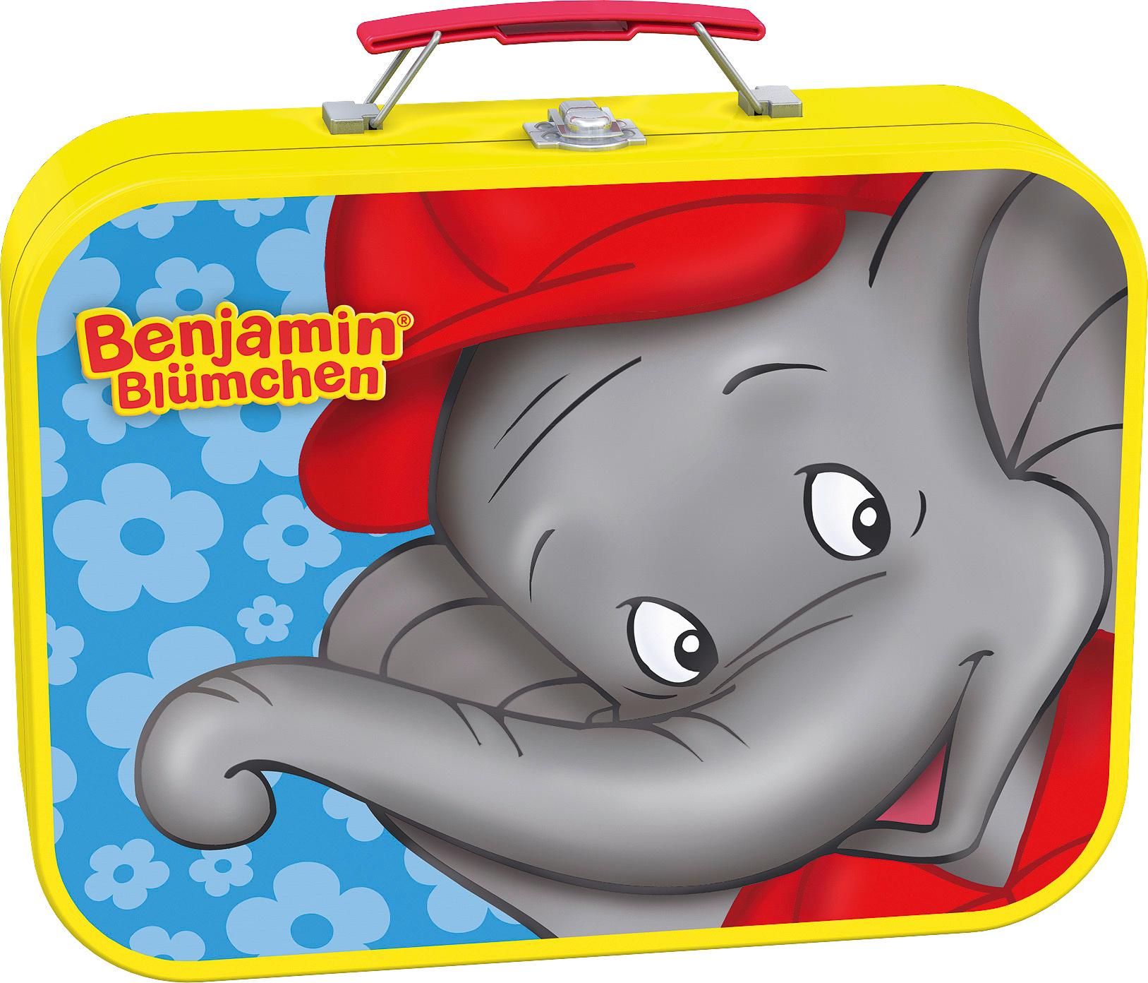Produktbild Schmidt Spiele - Puzzle - Puzzle-Box im Metallkoffer - Benjamin Blümchen, 2x26, 2x48 Teile 2 von 2