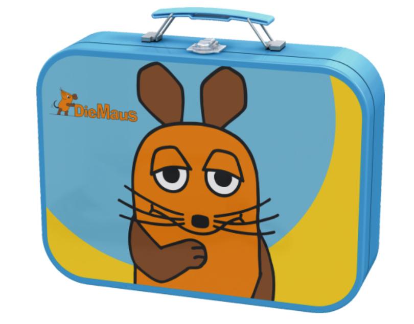 Produktbild Schmidt Spiele - Kinderpuzzle - Die Maus, Puzzle-Box im Metallkoffer, 48 Teile 2 von 2