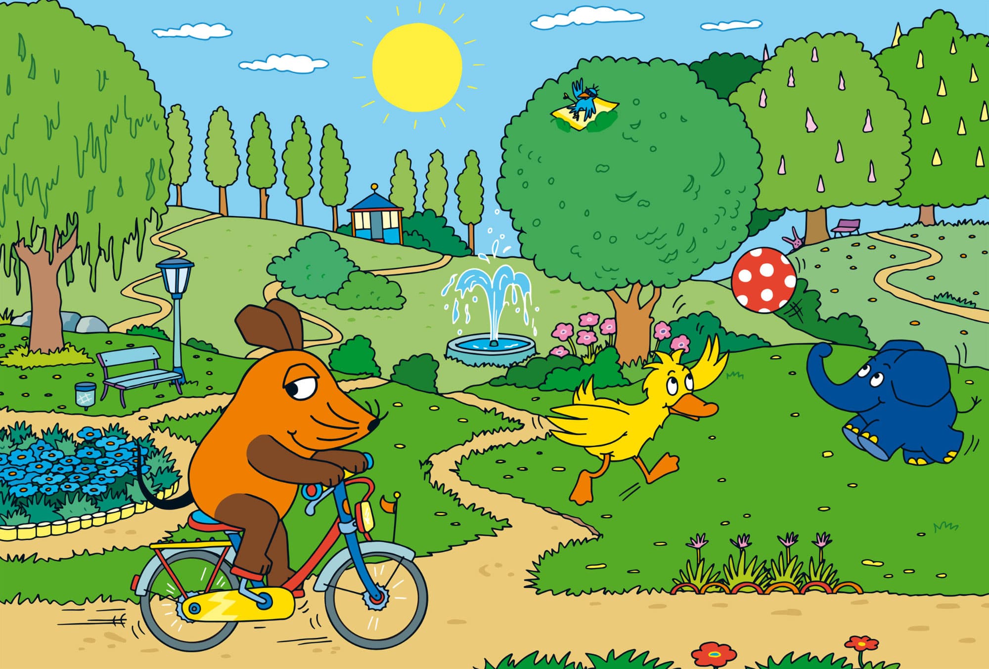 Produktbild Schmidt Spiele Kinderpuzzle Viel Spaß mit der Maus, 3x48 Teile 56213 3 von 4