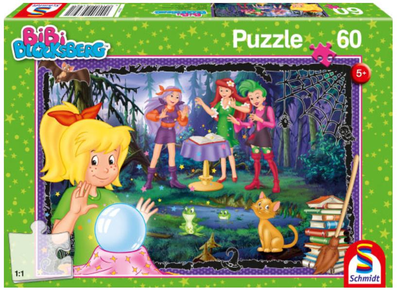 Schmidt Spiele - Kinderpuzzle - Bibi Blocksberg - Voll verhext!, 60 Teile