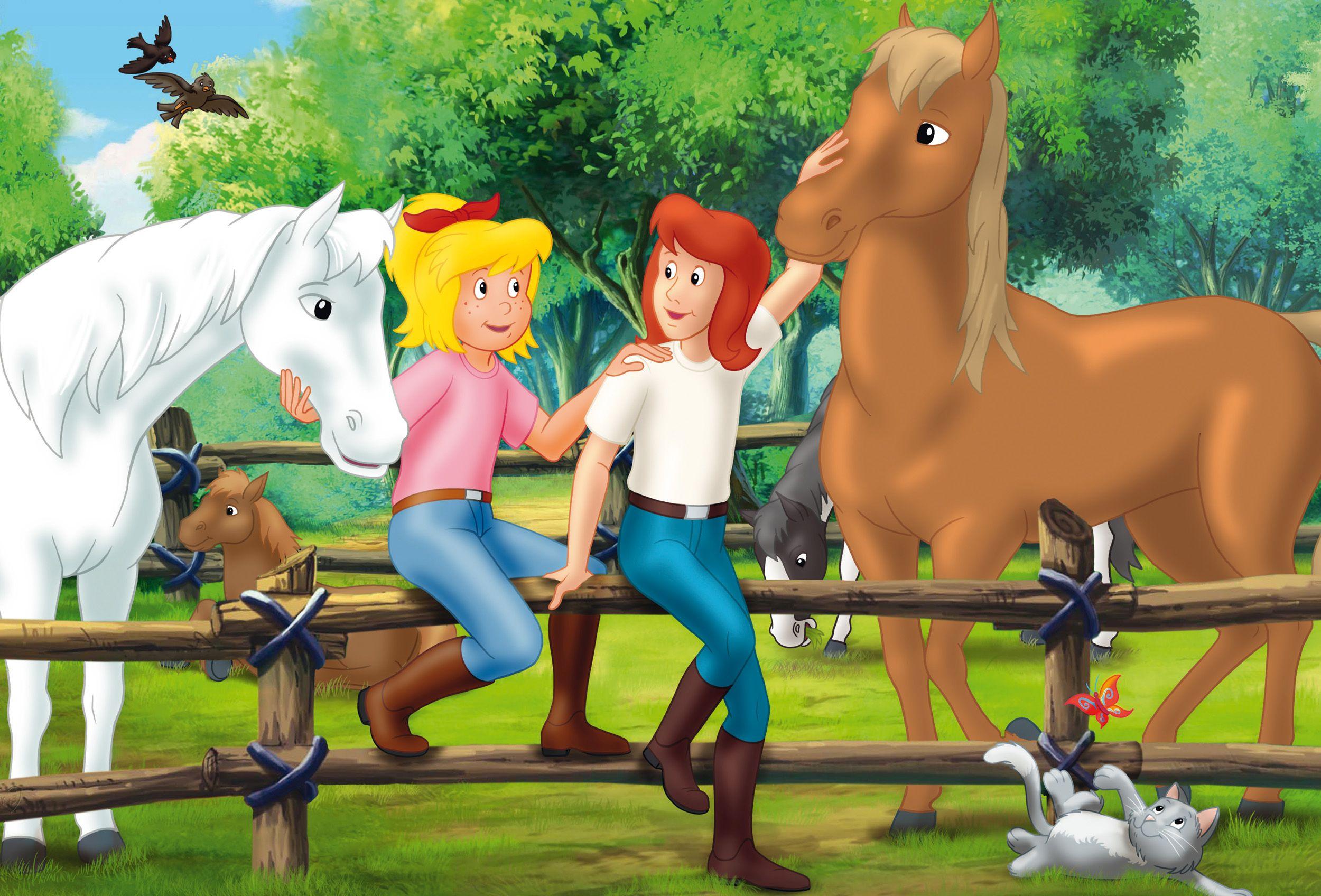 Produktbild Schmidt Spiele - Kinderpuzzle - Bibi und Tina: Puzzle-Box im Metallkoffer, 4 Puzzle! 3 von 6