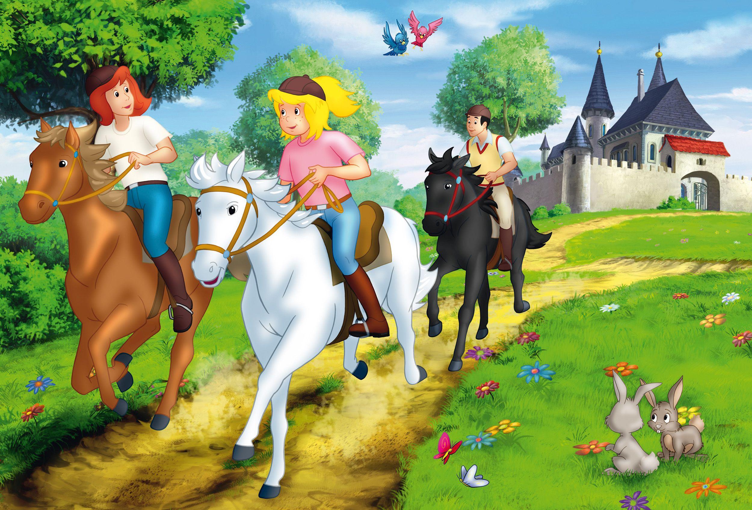 Produktbild Schmidt Spiele - Kinderpuzzle - Bibi und Tina: Puzzle-Box im Metallkoffer, 4 Puzzle! 4 von 6