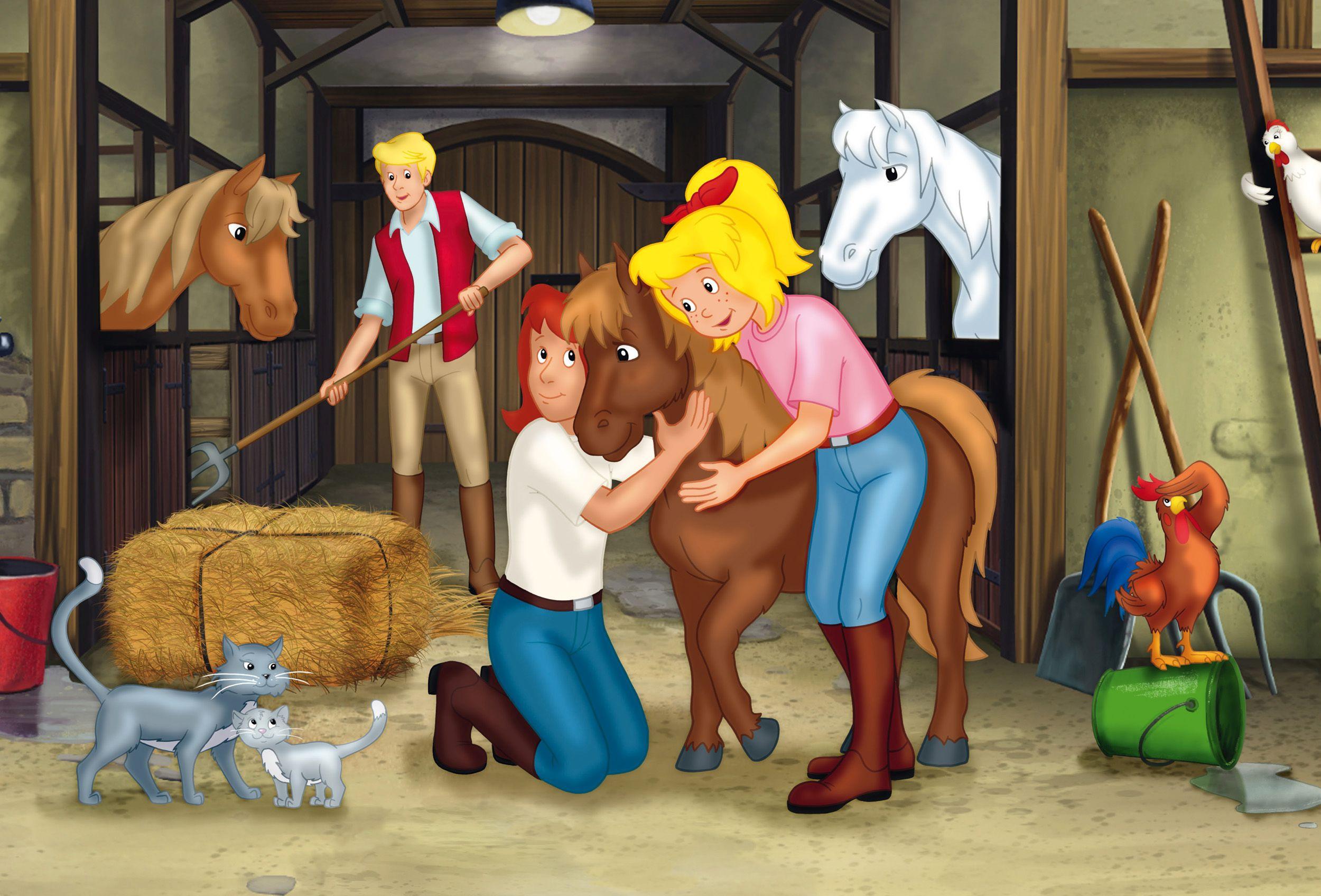 Produktbild Schmidt Spiele - Kinderpuzzle - Bibi und Tina: Puzzle-Box im Metallkoffer, 4 Puzzle! 5 von 6