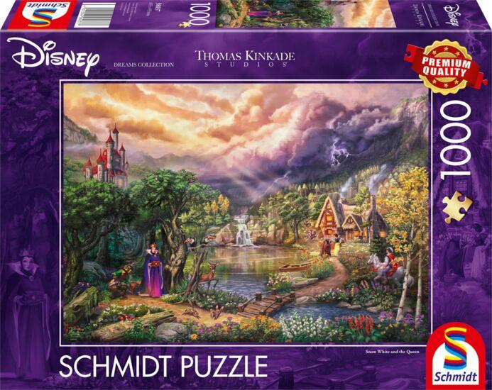 Schmidt Spiele - Thomas Kinkade Studios: Disney Dreams Collection - Snow White and the Queen, 1.000 Teile Puzzle