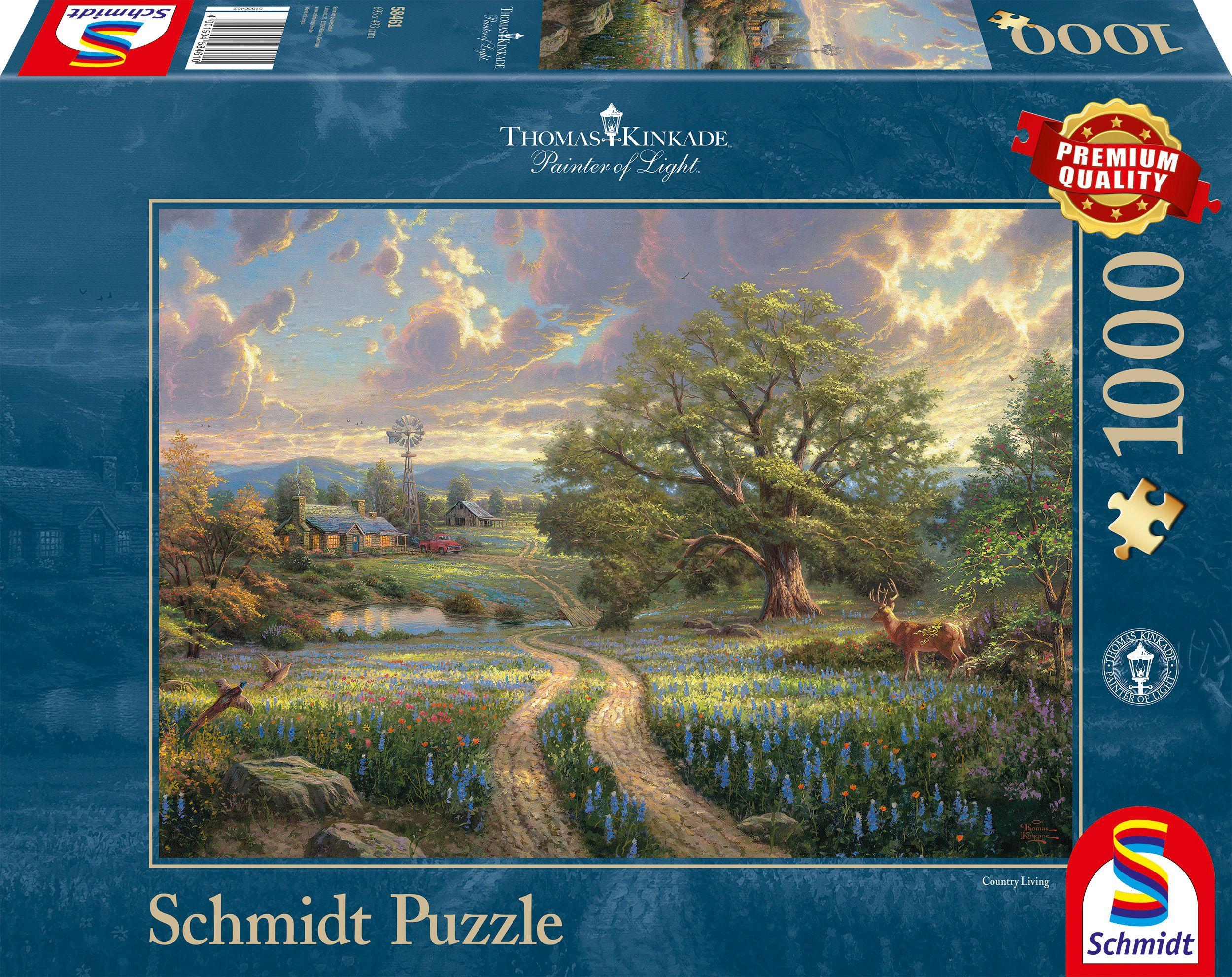 Schmidt Spiele - Puzzle - Country Living, 1000 Teile