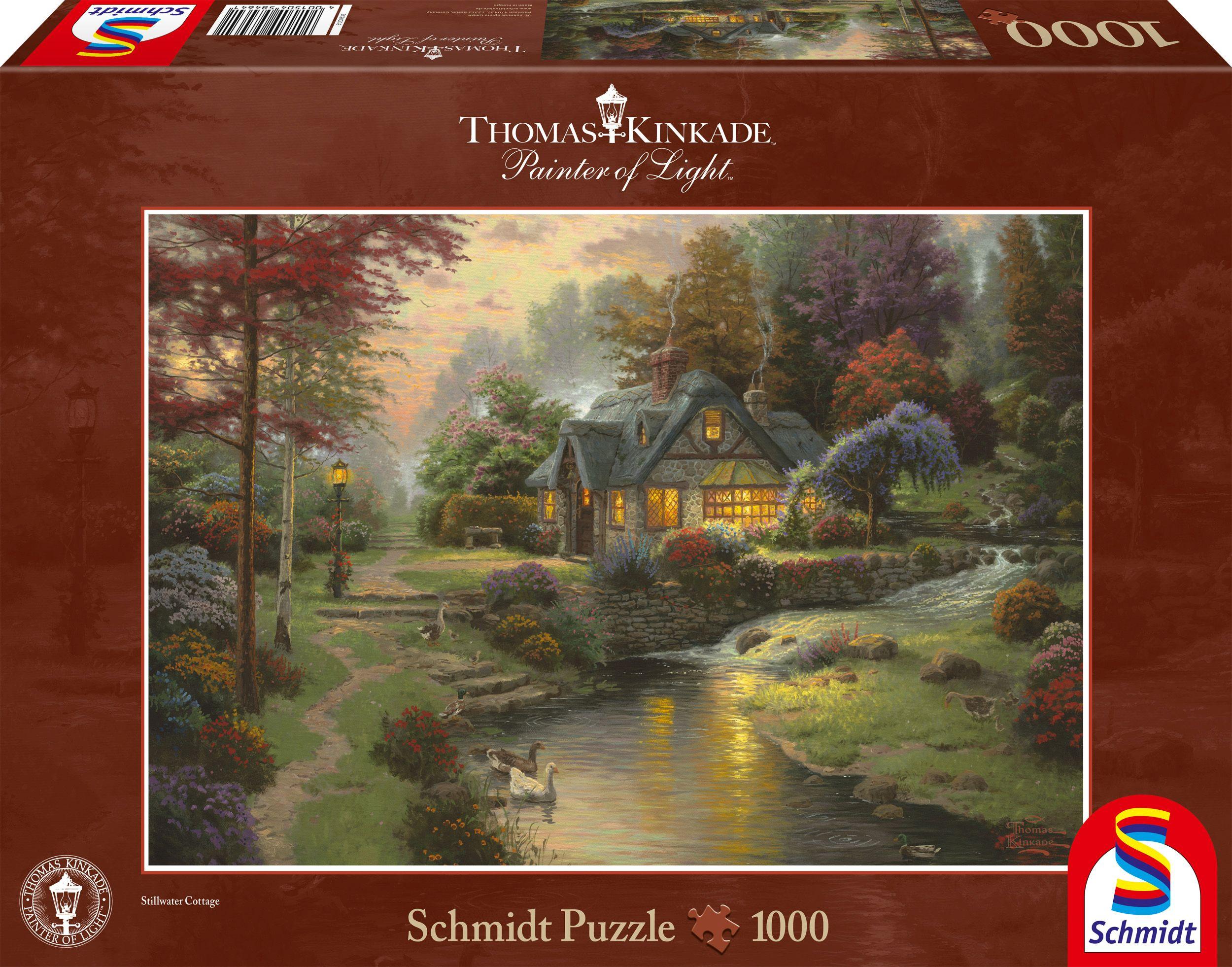 Schmidt Spiele - Puzzle - Friedliche Abendstimmung, 1000 Teile