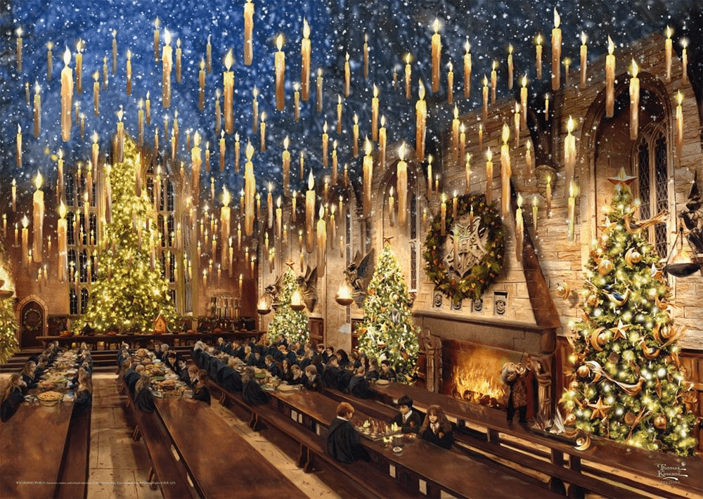 Produktbild Schmidt Spiele - Thomas Kinkade Studios: Harry Potter™ - Great Hall, 1.000 Teile Puzzle 4 von 4