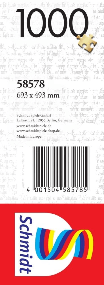 Produktbild Schmidt Spiele - Thomas Kinkade Studios: Harry Potter™ - Great Hall, 1.000 Teile Puzzle 3 von 4