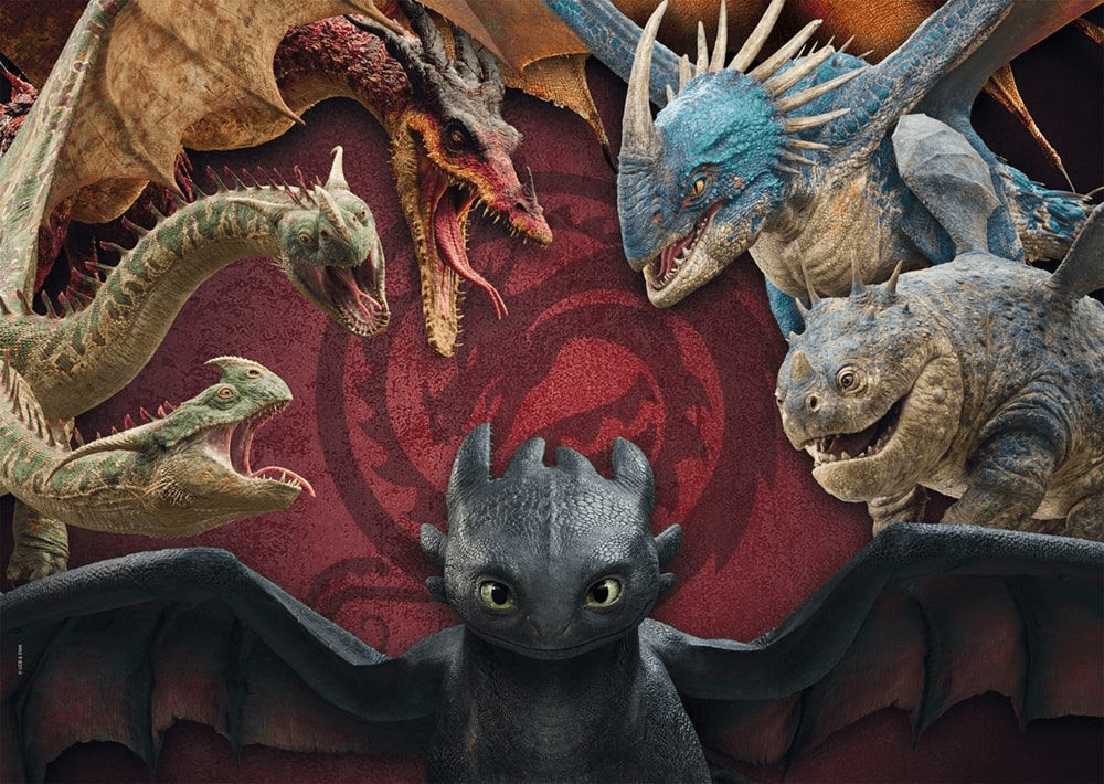 Produktbild Schmidt Spiele - Drachenzähmen leicht gemacht: Dragons are Real, 1.000 Teile Puzzle 2 von 4