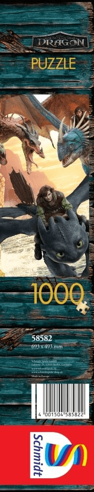 Produktbild Schmidt Spiele - Drachenzähmen leicht gemacht: Ready to Strike, 1.000 Teile Puzzle 2 von 4