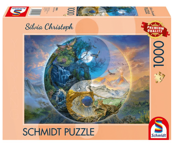 Schmidt Spiele - Silvia Christoph – Yin & Yang Bergwelt 1.000 Teile Puzzle