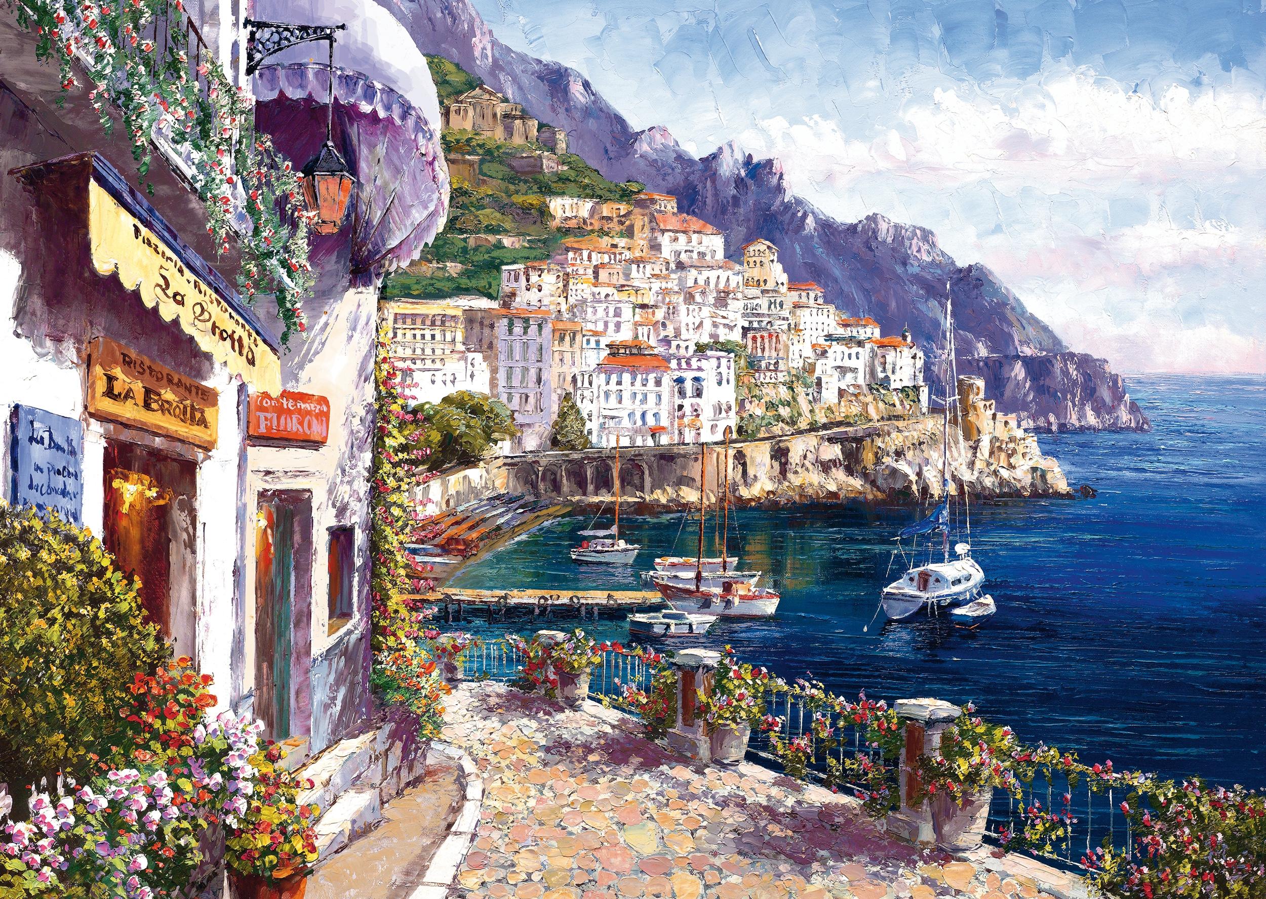 Produktbild Schmidt Spiele - Erwachsenenpuzzle - Amalfi am Nachmittag, 2000 Teile 3 von 3