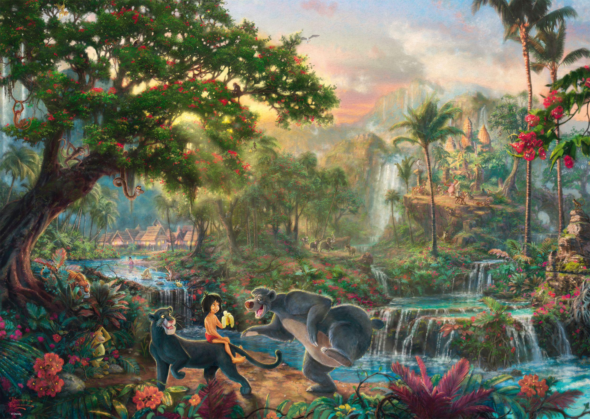 Produktbild Schmidt Spiele - Puzzle - Disney Dschungelbuch, 1000 Teile 2 von 2