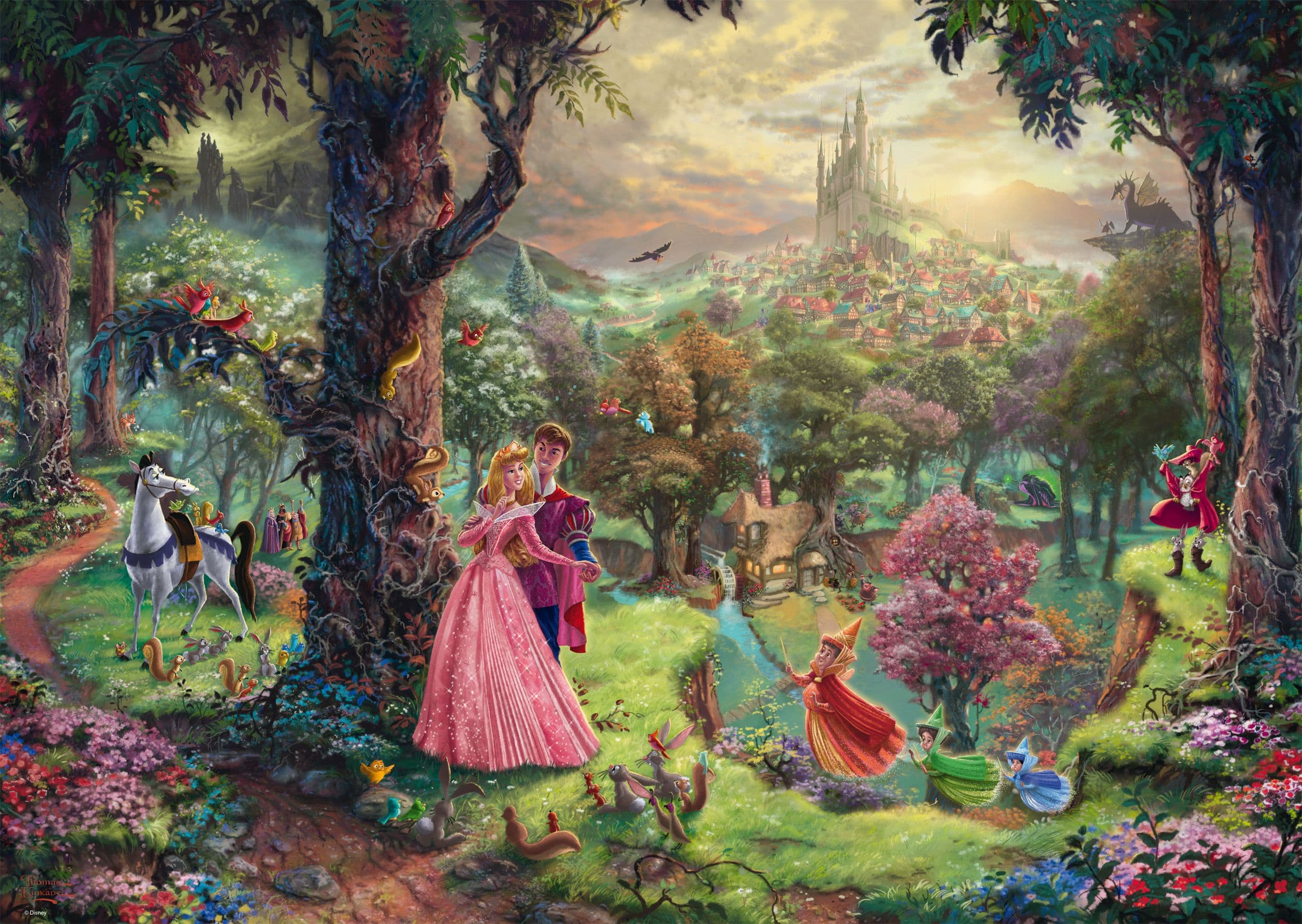 Produktbild Schmidt Spiele - Puzzle - Disney Dornröschen, 1000 Teile 2 von 2