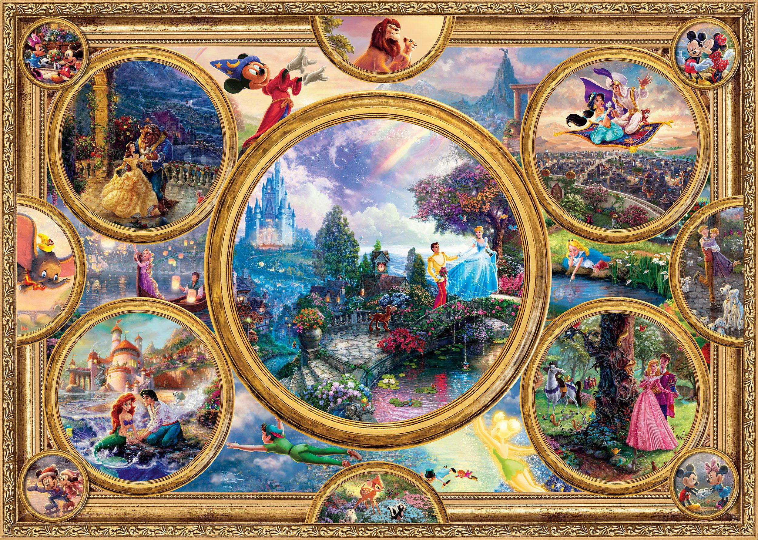 Produktbild Schmidt Spiele - Puzzle - Disney Dreams Collection, 2000 Teile 2 von 2