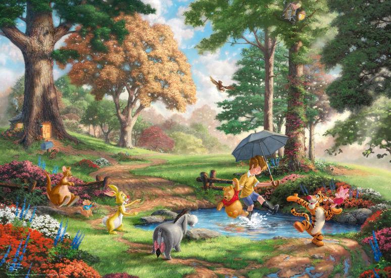Produktbild Schmidt Spiele - Erwachsenenpuzzle - Disney Winnie The Pooh, 1000 Teile Puzzle 2 von 2