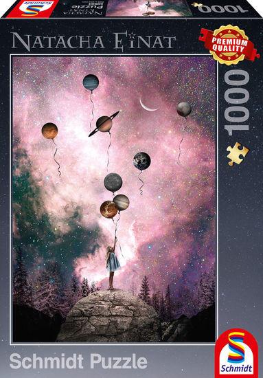 Schmidt Spiele - Erwachsenenpuzzle - Planet Sehnsucht, 1000 Teile Puzzle