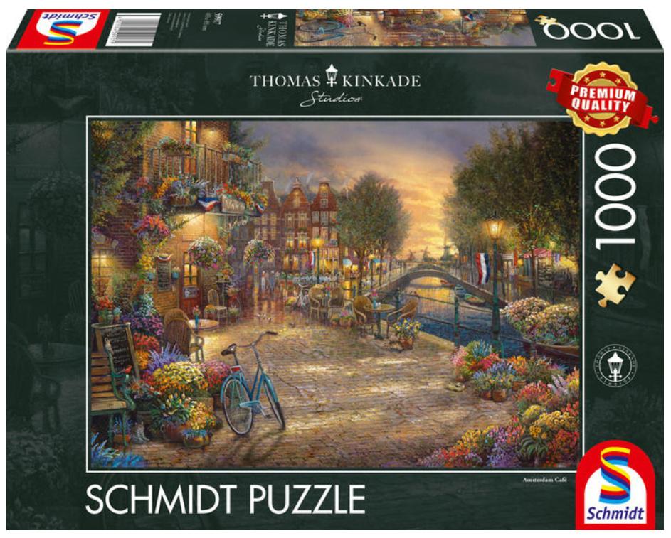 Schmidt Spiele - Erwachsenenpuzzle - Amsterdam, 1000 Teile Puzzle
