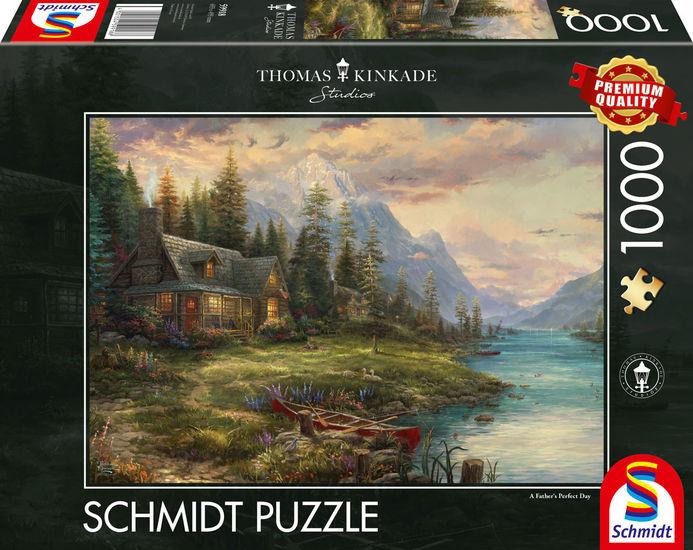 Schmidt Spiele - Erwachsenenpuzzle - Ausflug am Vatertag, 1000 Teile