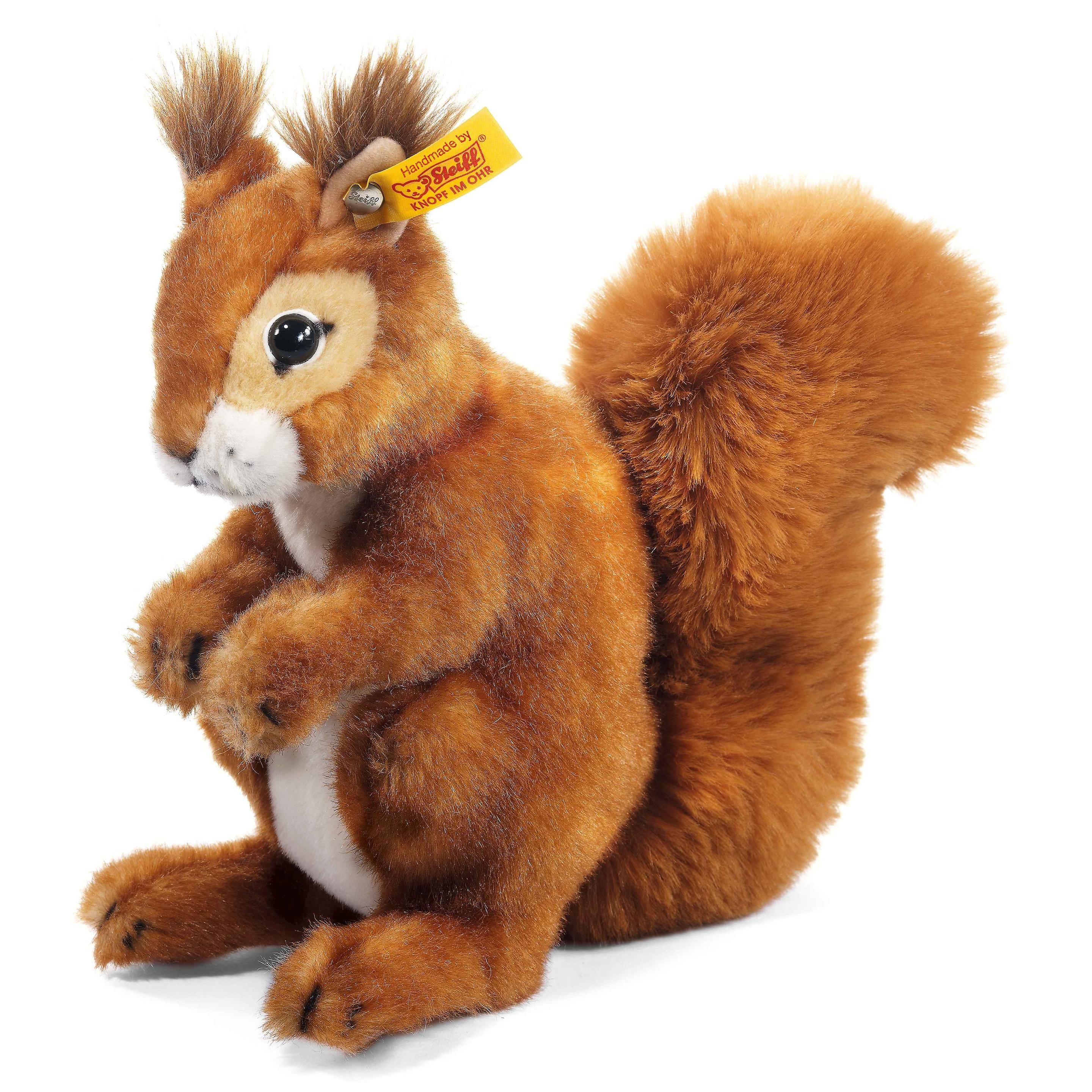 Steiff - Niki Eichhörnchen, rotbraun, 21cm