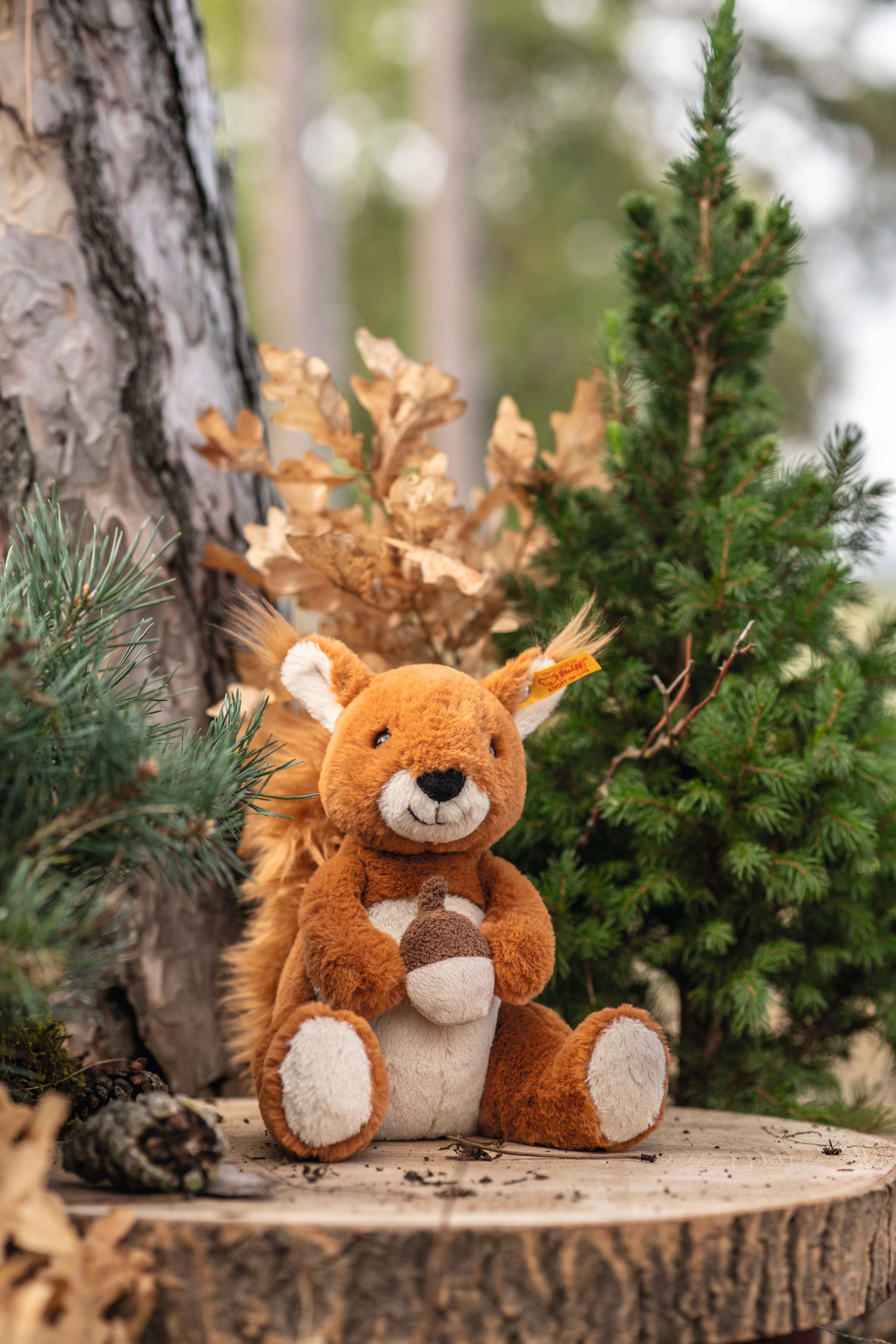 Produktbild Steiff - Soft Cuddly Friends Phil Eichhörnchen 2 von 3