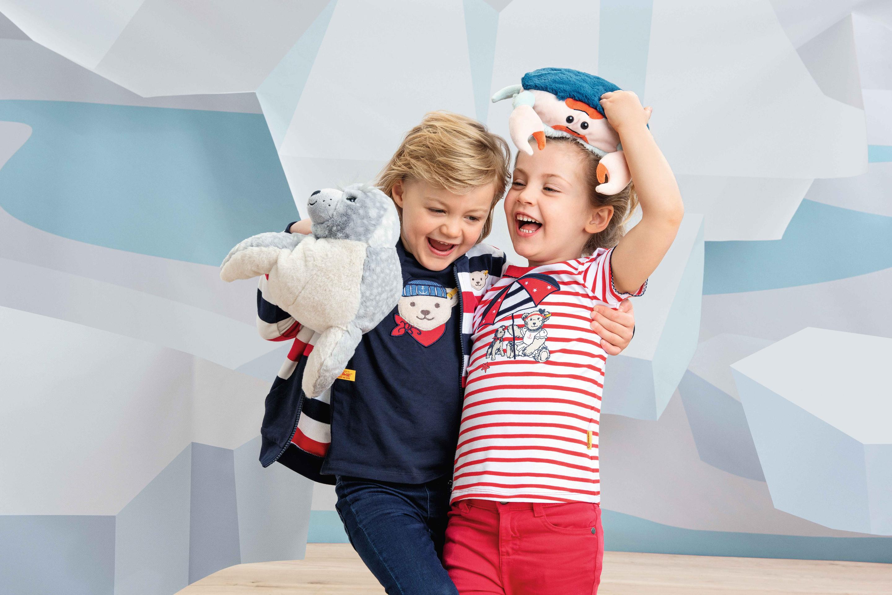 Produktbild Steiff - 063916 Soft Cuddly Friends Aila Robbe 40 cm 2 von 2