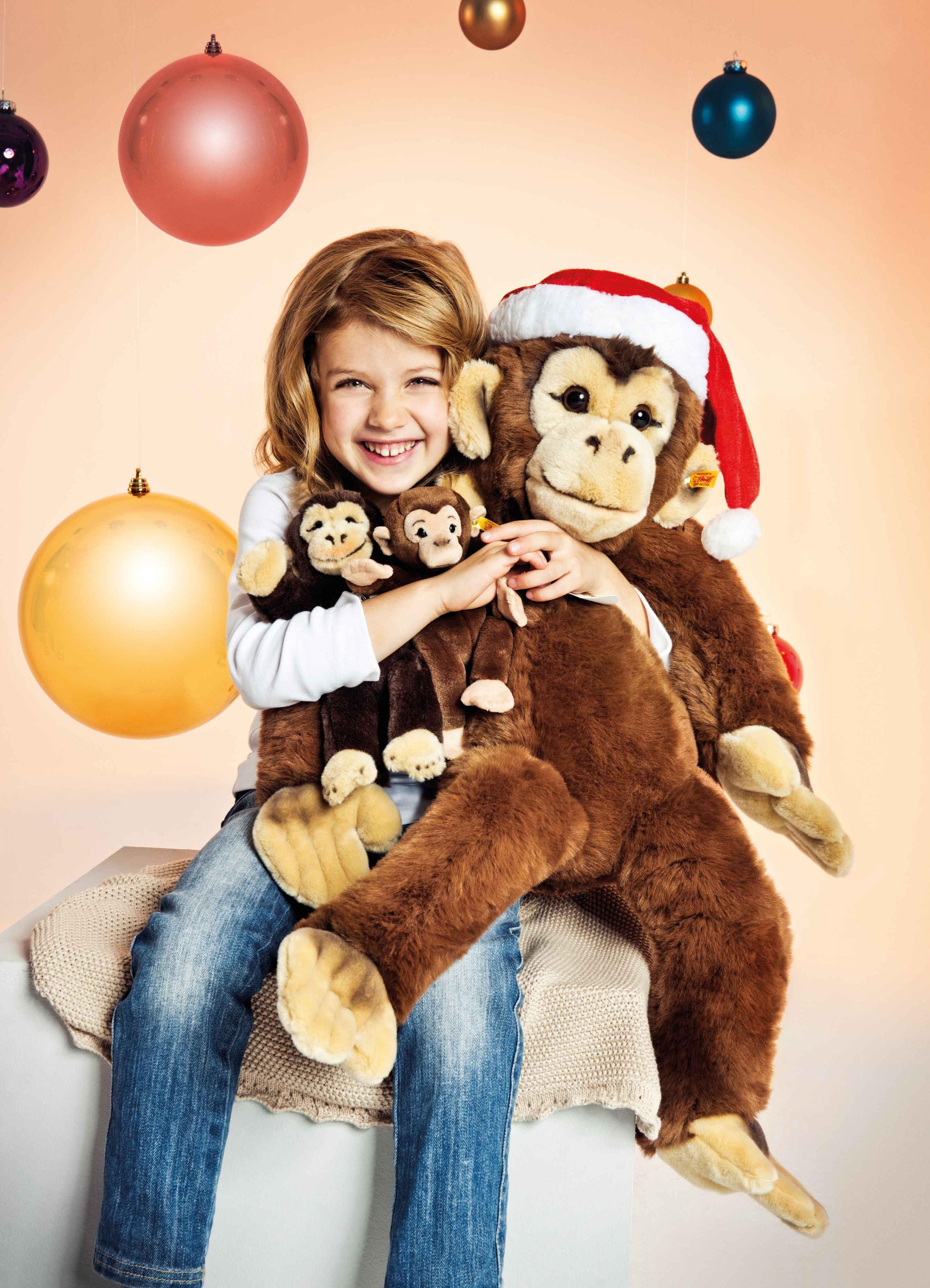 Produktbild Steiff - Koko Schimpanse, dunkelbraun, 35cm 2 von 2