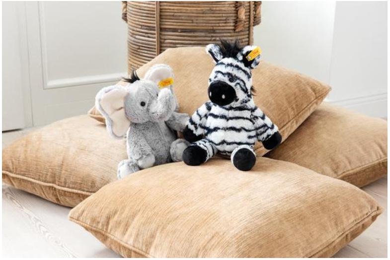 Produktbild Steiff - 064982 Soft Cuddly Friends Ella Elefant, 30 cm 2 von 3