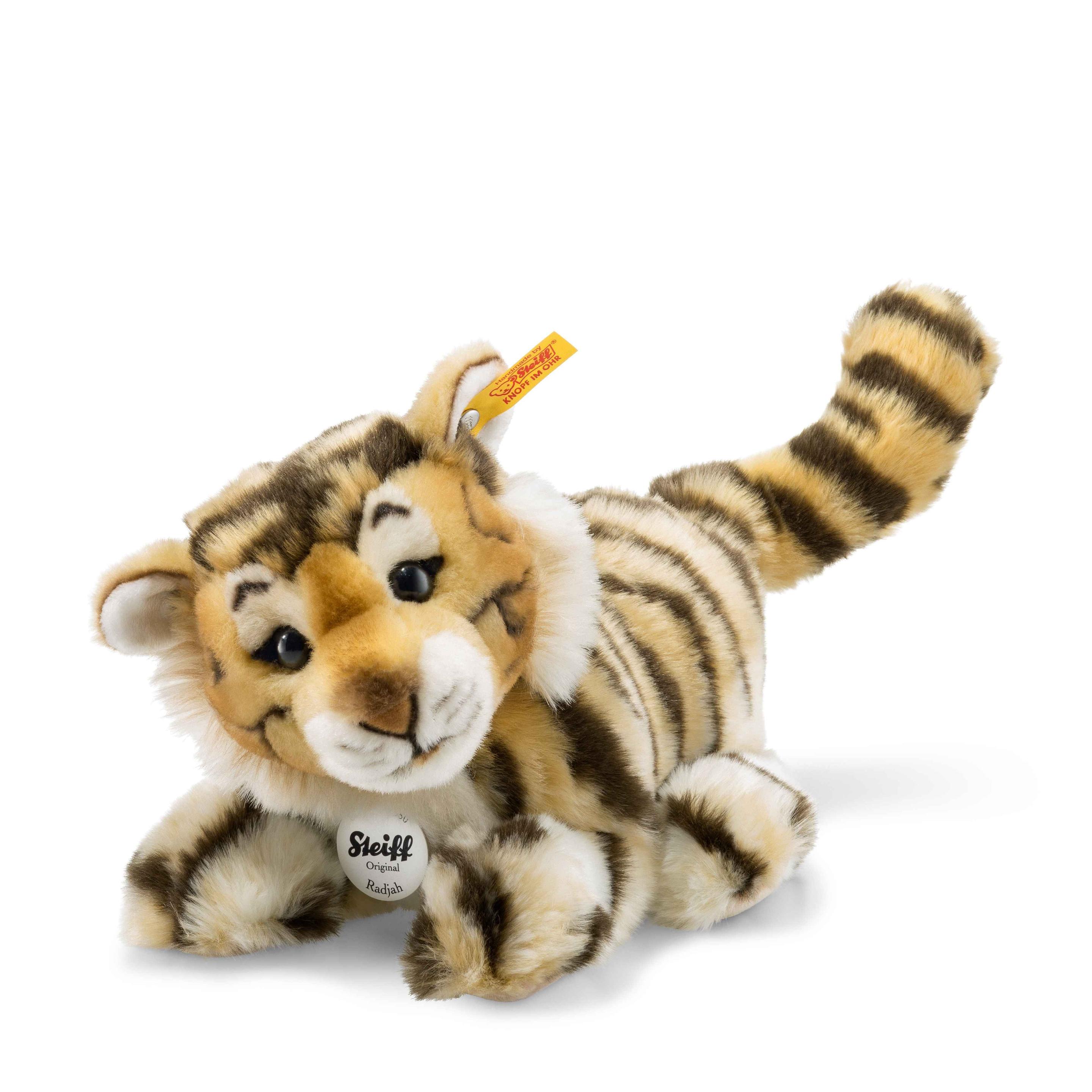 Steiff - Radjah Baby-Schlenker-Tiger, getigert, 28cm