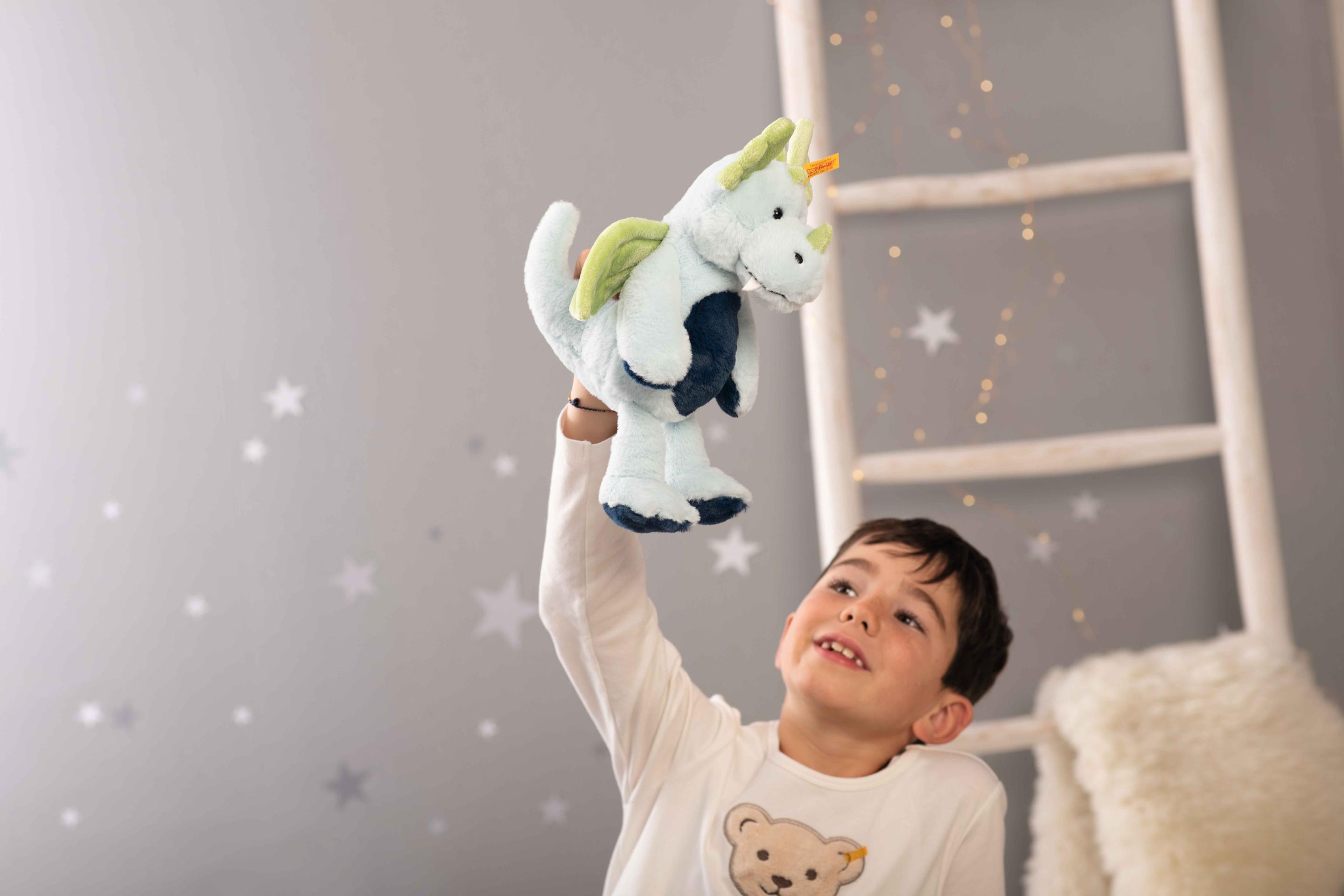 Produktbild Steiff - 067105 Soft Cuddly Friends Samu Drache, 28 cm 3 von 3