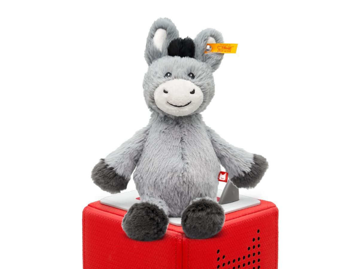 Produktbild tonies - Hörfigur für die Toniebox: Steiff Soft Cuddly Friends mit Hörspiel: Dinkie Esel 2 von 4