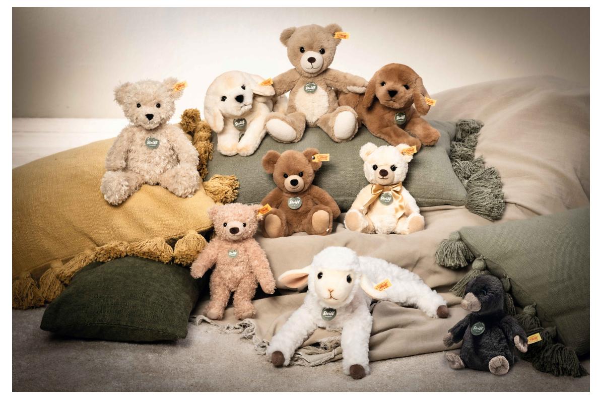 Produktbild Steiff - 067396 Teddies for tomorrow Diggy Maulwurf, 18 cm 2 von 2